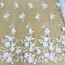 1 Yard - 3D Floral Lace Fabric Embroidered on 100% Polyester Soft Tulle Net Mesh | Lace USA - GD-010